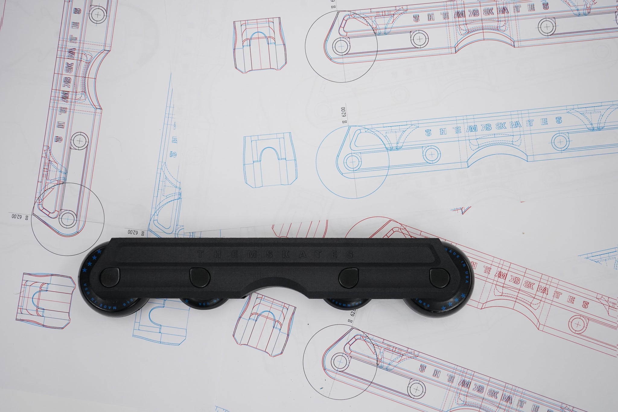 901 THEM ANTI - ROCKER FRAMES - BLACK
